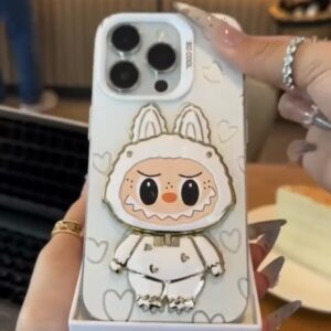 قاب آیفون لبوبو آینه ای استند شو t